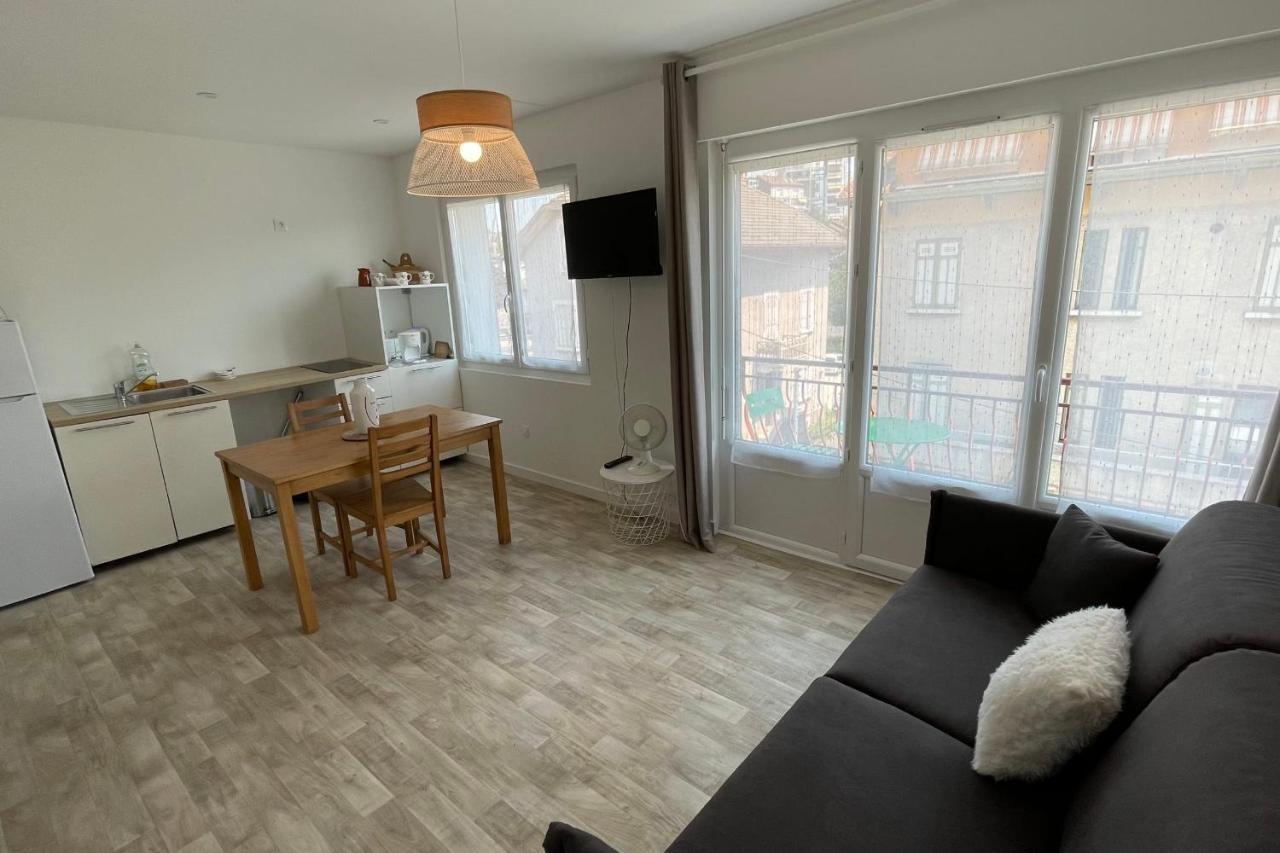 Le Bout Du Lac Studio Renove Avec Balcon Et Vue Sur La Montagne Annecy Luaran gambar